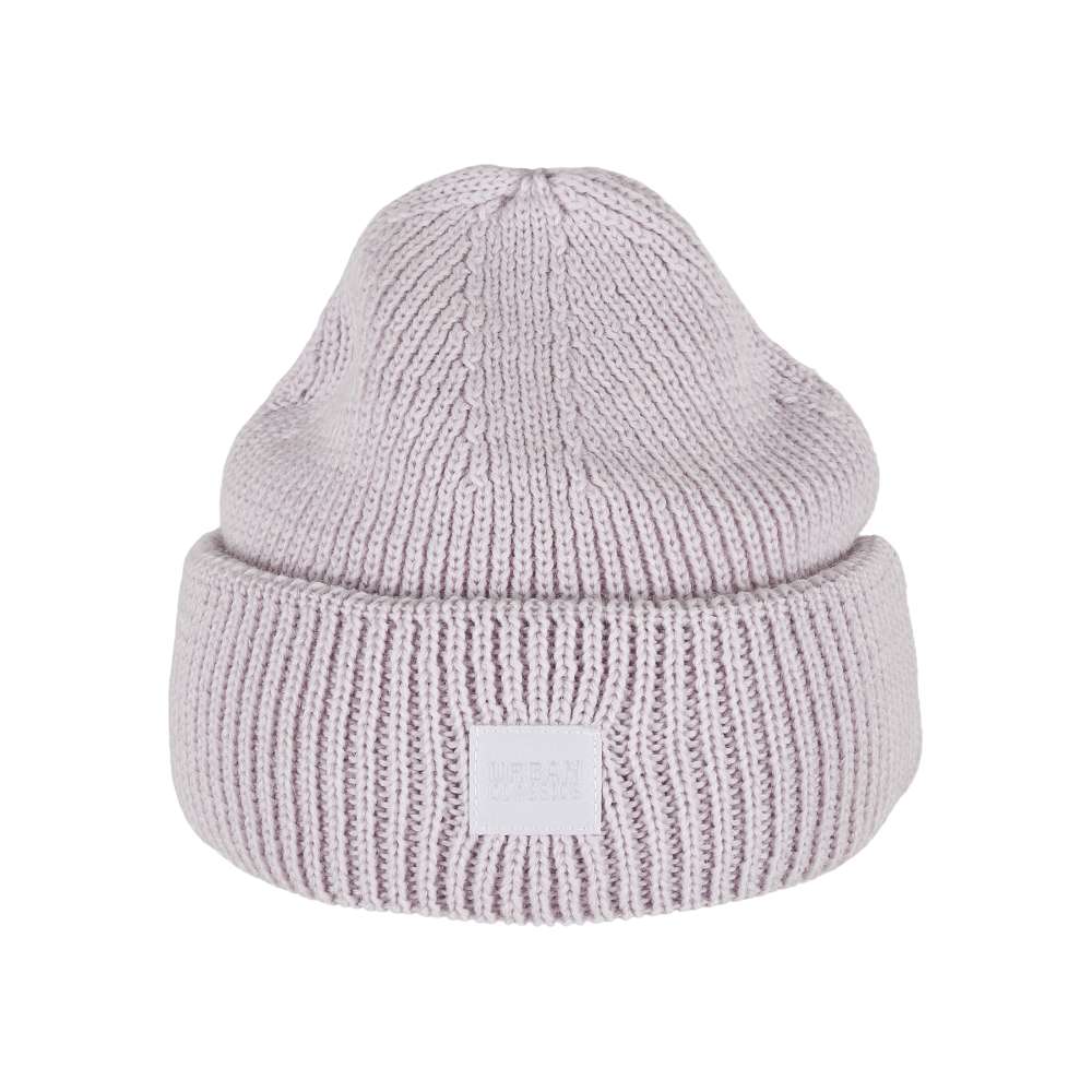 Urban Classics - Knitted Wool Beanie Muts - Paars